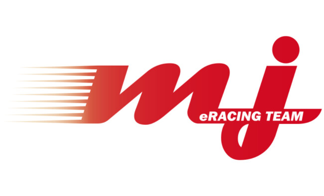 Mj eSports Racing Team logo design