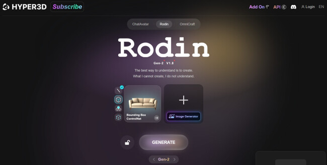 Hyper 3D Hyper 3D homepage.