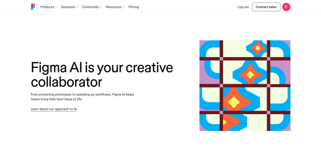 figma AI website