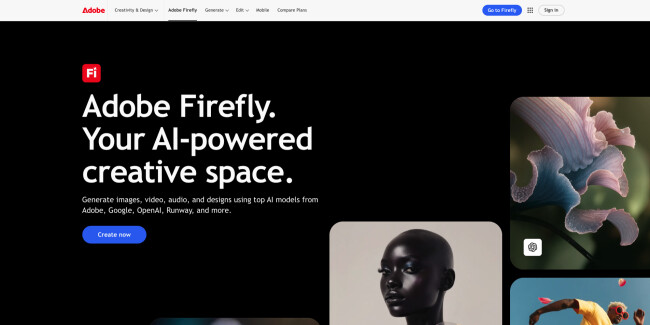adobe firefly website