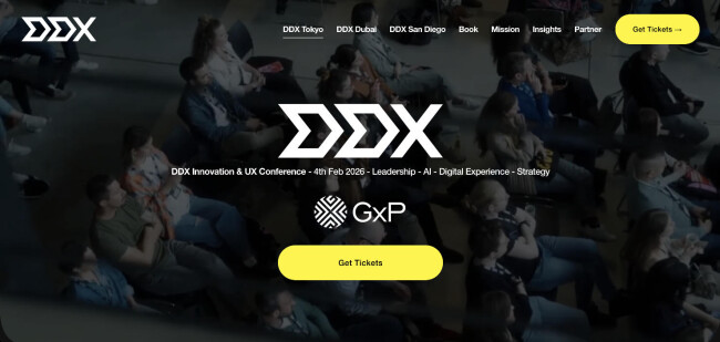 DDX DDX Top UI/UX Design Conferences