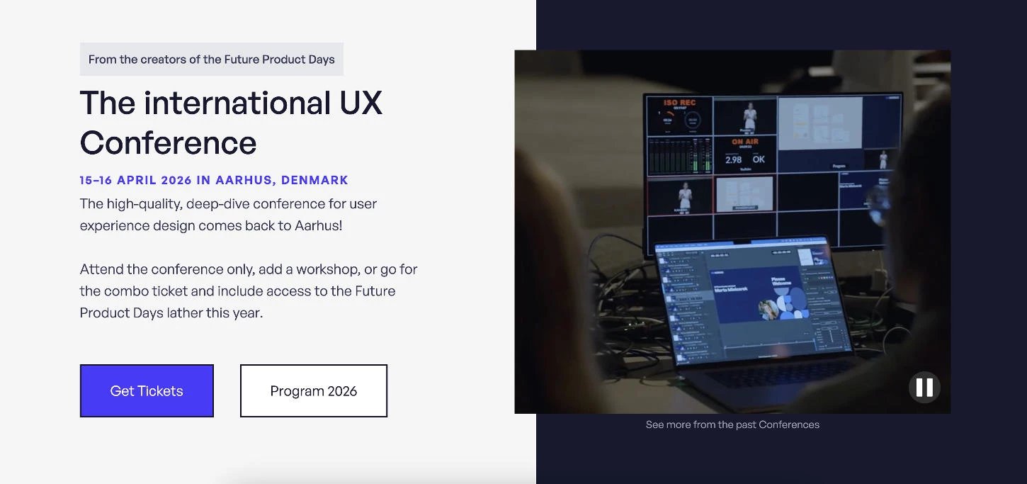 UX Nordic UX Nordic Top UI/UX Design Conferences