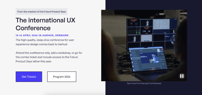 UX Nordic UX Nordic Top UI/UX Design Conferences