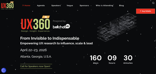 UX360 UX360 Top UI/UX Design Conferences