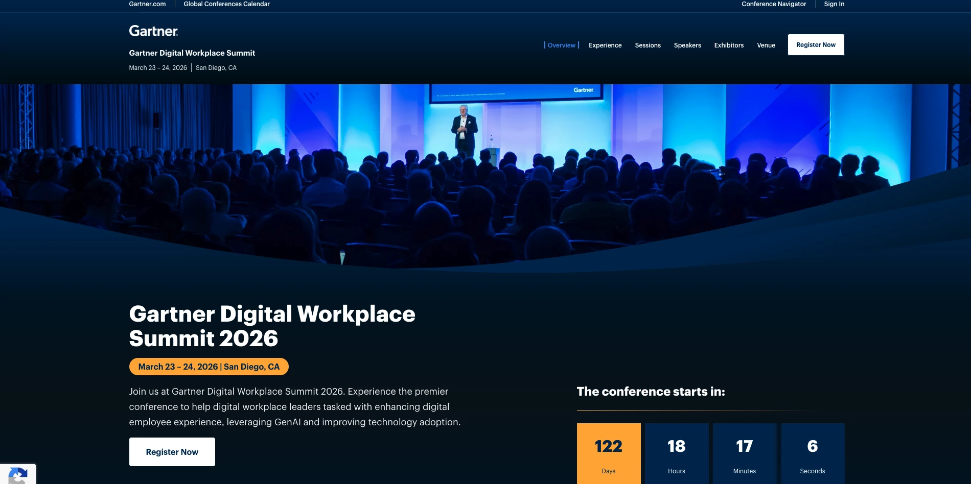 top leadership conferences gartner
