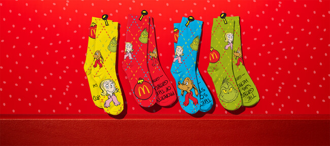 McDonalds 'the Grinch' Meal 2025