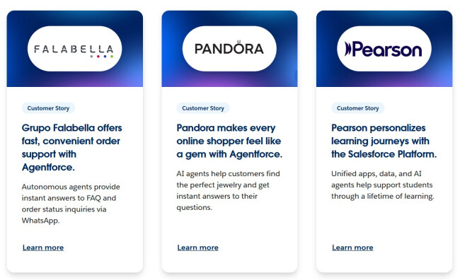 Salesforce high-tecket digital marketing case studies