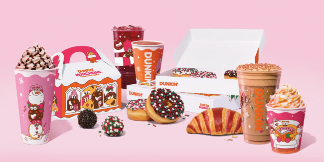 Dunkin' Munchkin menu