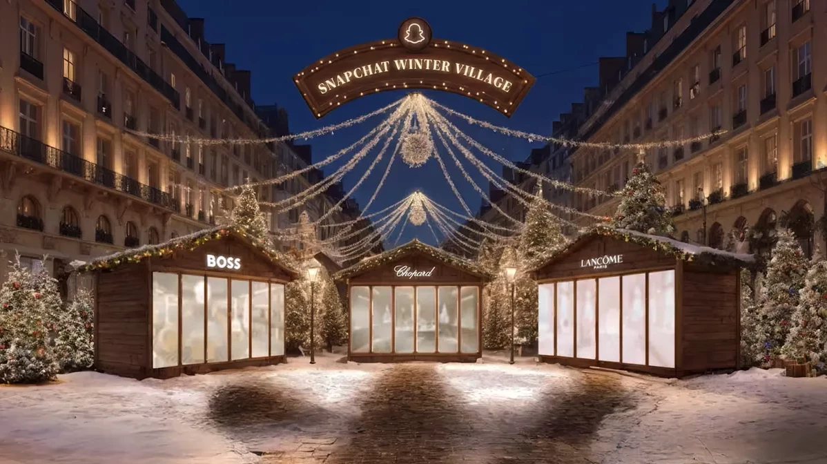 The Snapchat Winter Village The Snapchat Winter Village