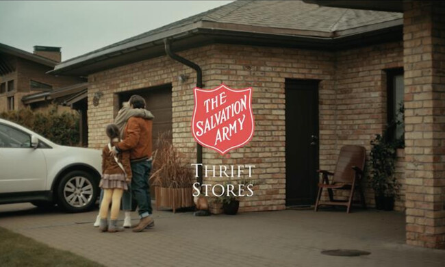 The Salvation Army campaign "The Most Good Reason" A scene from The Salvation Army's campaign "The Most Good Reason"