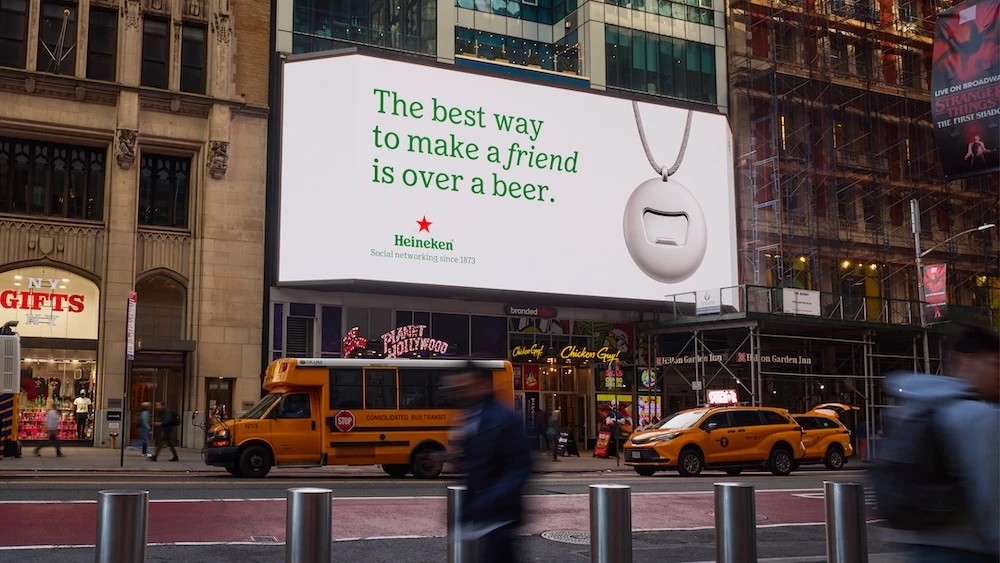 Heineken NYC campaign Heineken NYC campaign