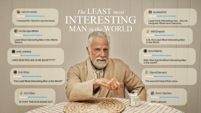 The "Least Most Interesting Guy In the World" | Source: Dos Equis