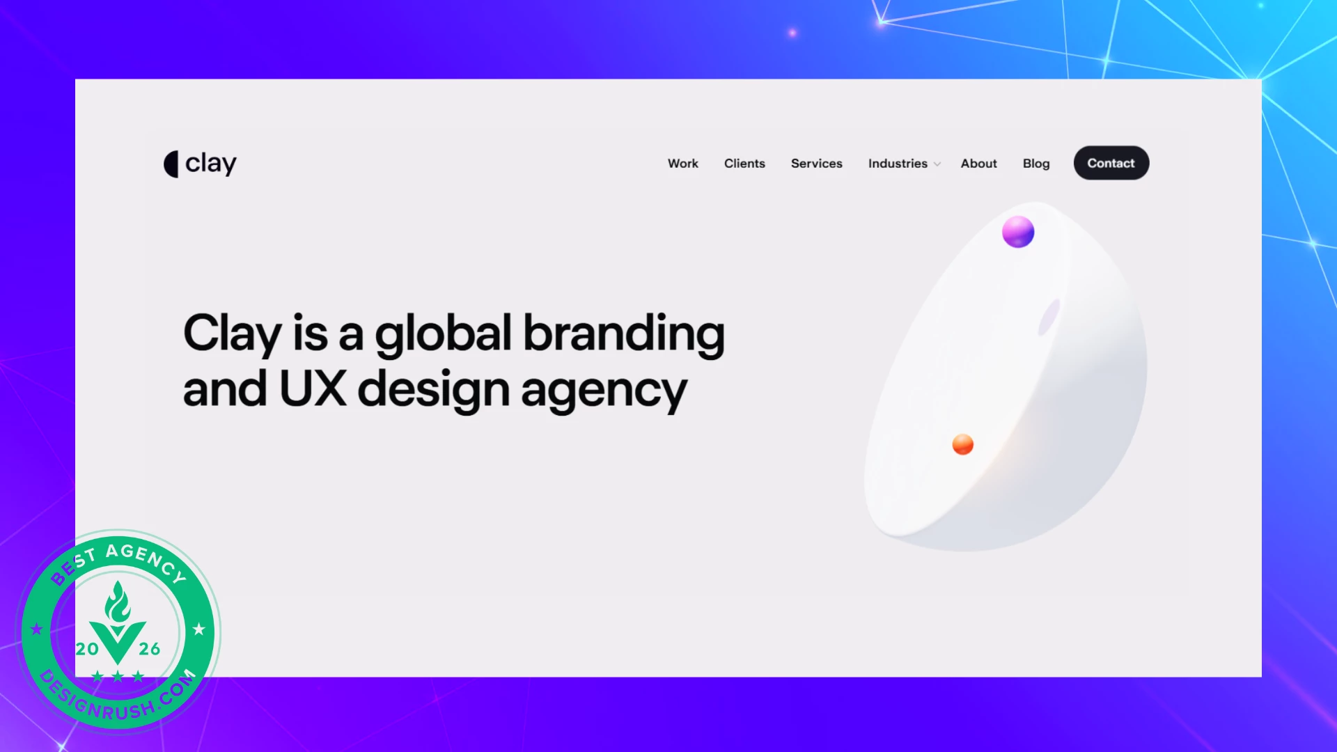 A world-renowned agency specializing in branding and user experience design for digital products.