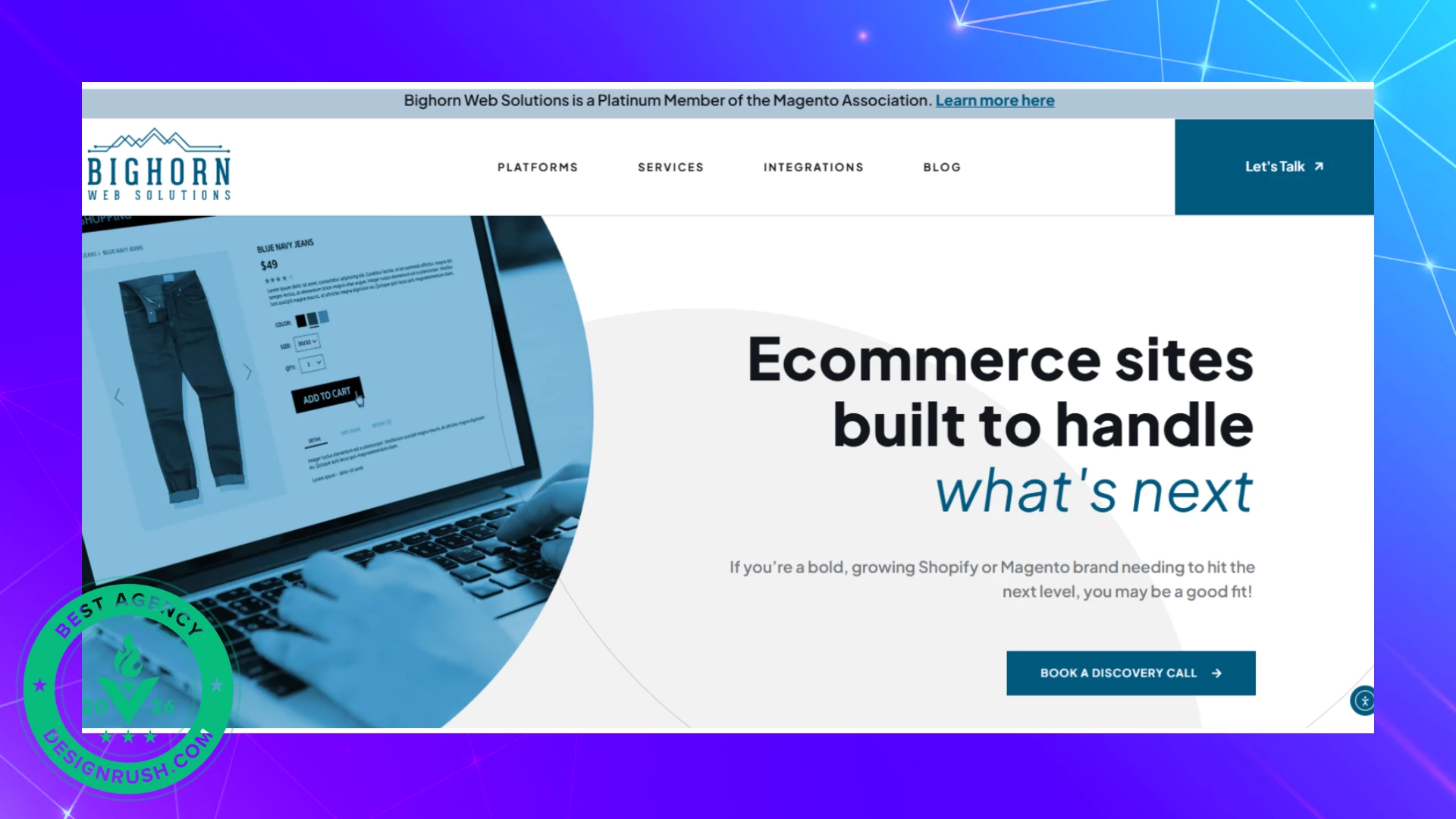 A Shopify and Magento ecommerce agency helping bold brands grow and scale online.