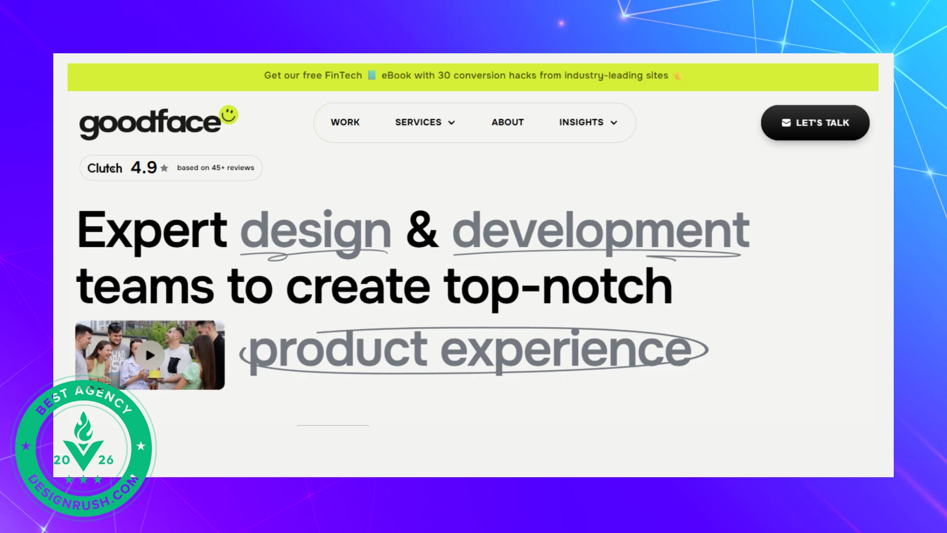 A high-performance design and development team specializing in crafting premium product experiences.