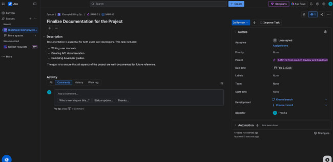 project management tools jira