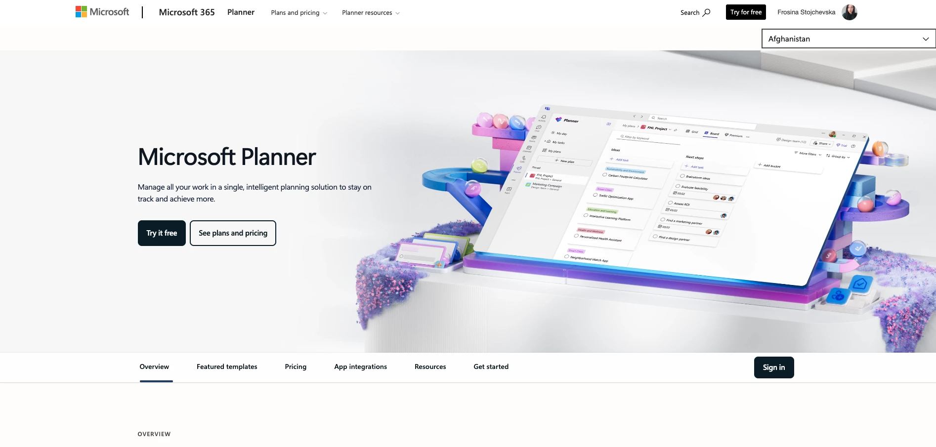 microsoft planner microsoft planner homepage