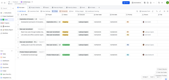 lark project management tools