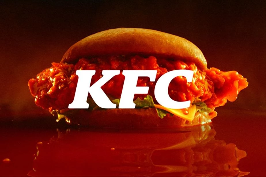 KFC Rebrand Example Ad Creative KFC ad creative for a recent campaign.