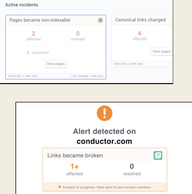 Conductor Alerts