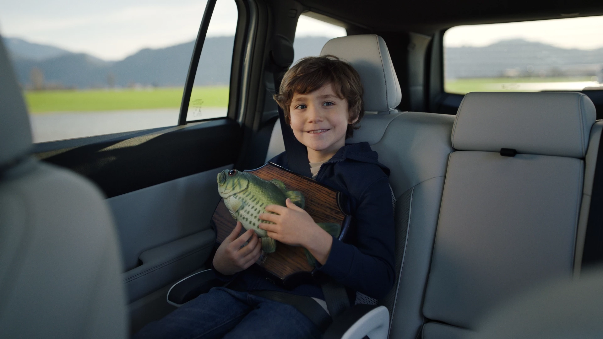 'Billy Goes to the River' in the arms of a well-meaning boy.