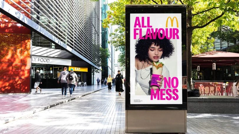 McDonald's OOH Billboard for the campaign | Source: McDonald's UK McDonald's OOH Billboard for the campaign | Source: McDonald's UK