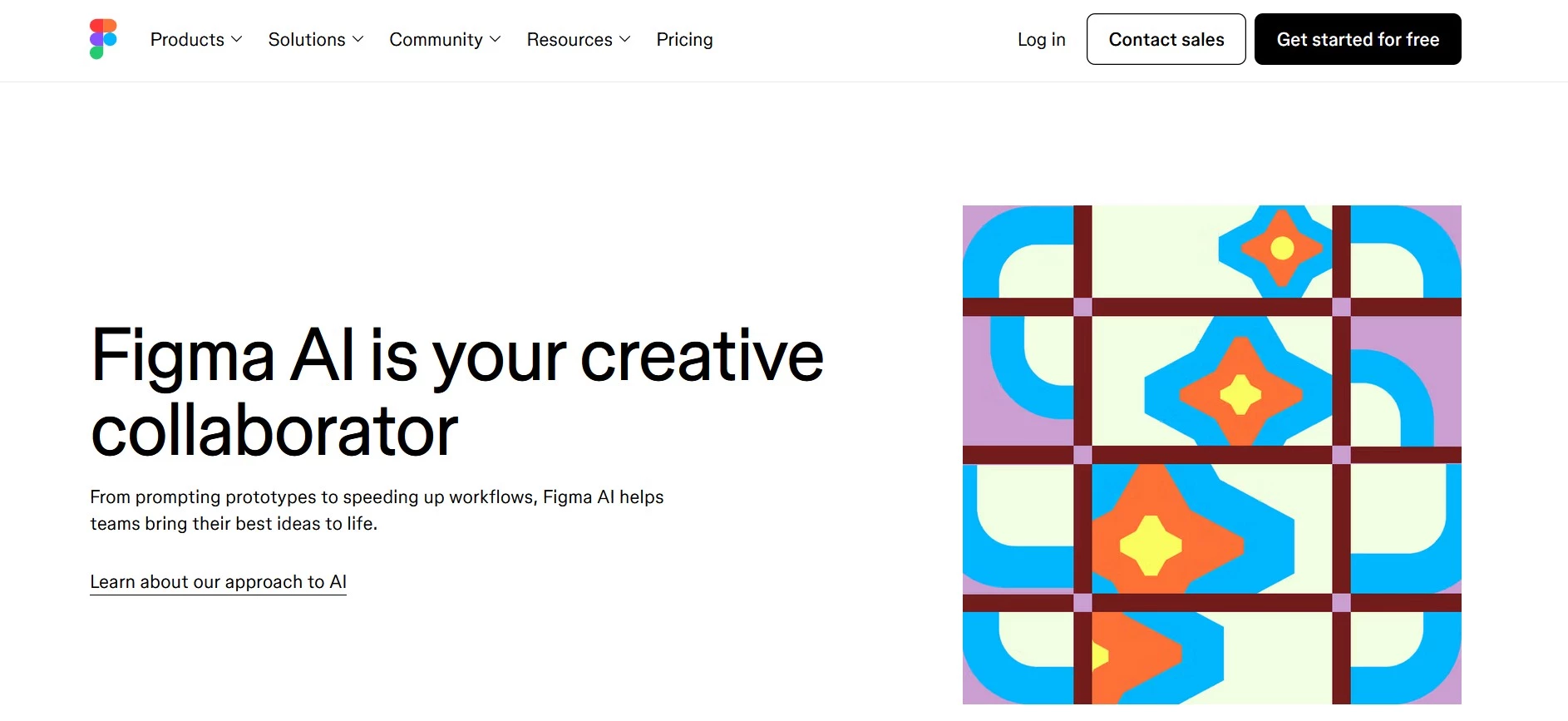 Figma AI homepage