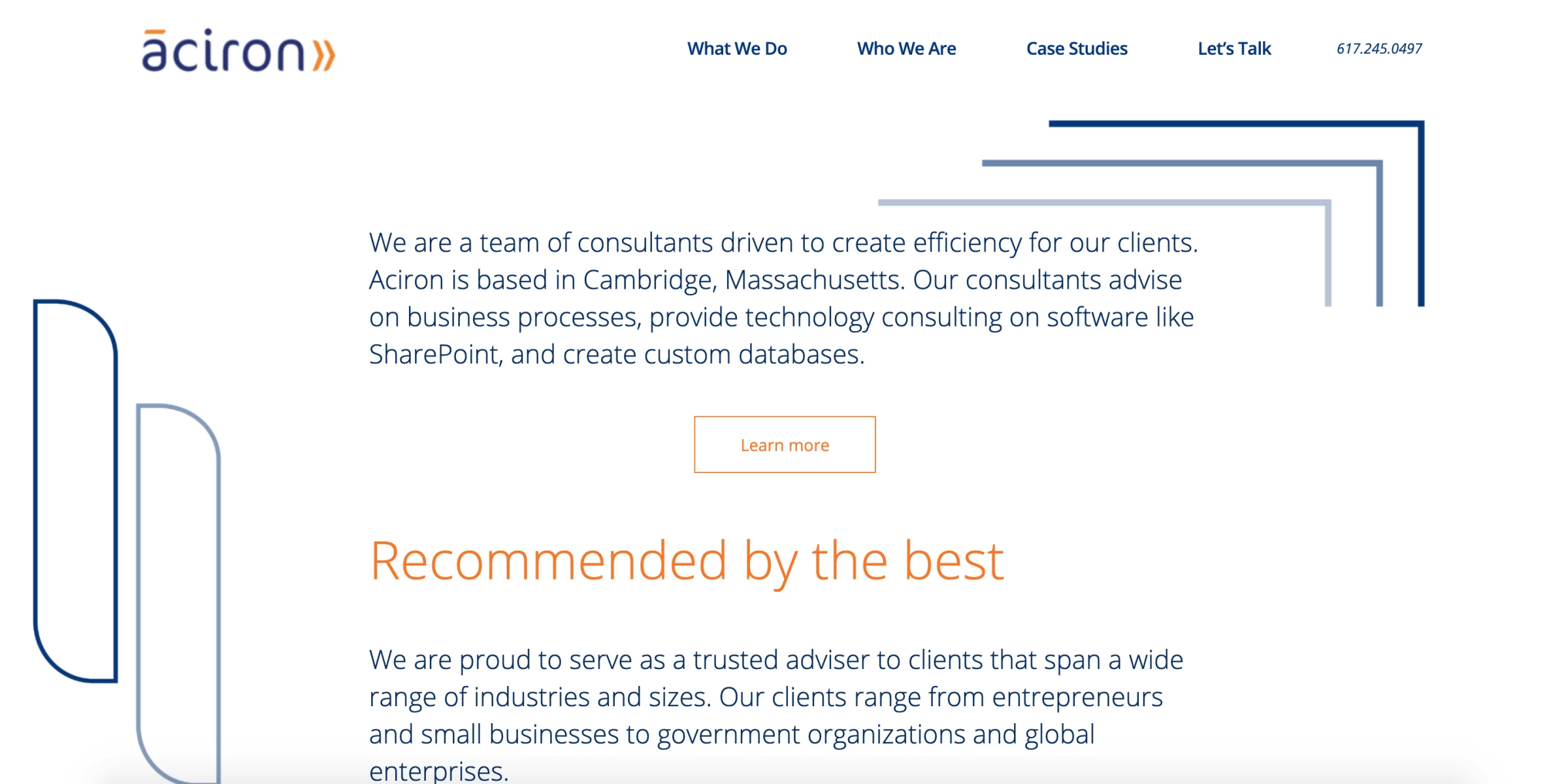 Business solutions companies: Aciron 