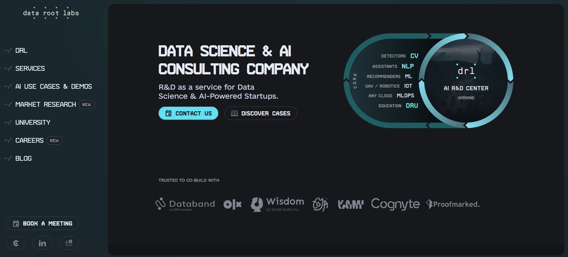 Dataroot Labs Dataroot Labs homepage