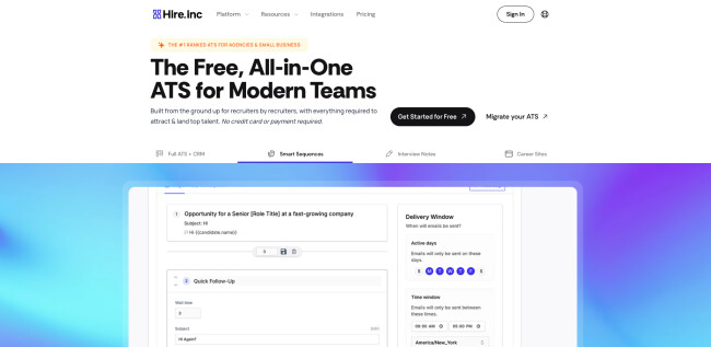 hire inc website