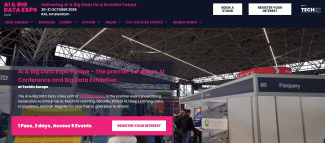 AI & Data Expo homepage