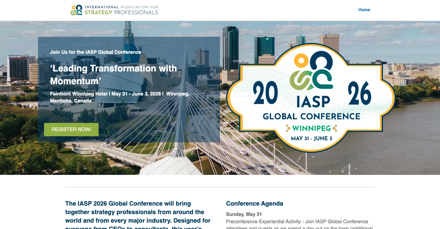 IASP Business Strategy Conference IASP homepage