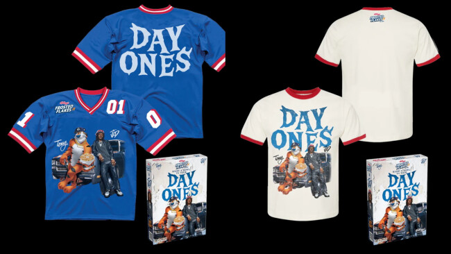 The collab's merch available on JID's online store.