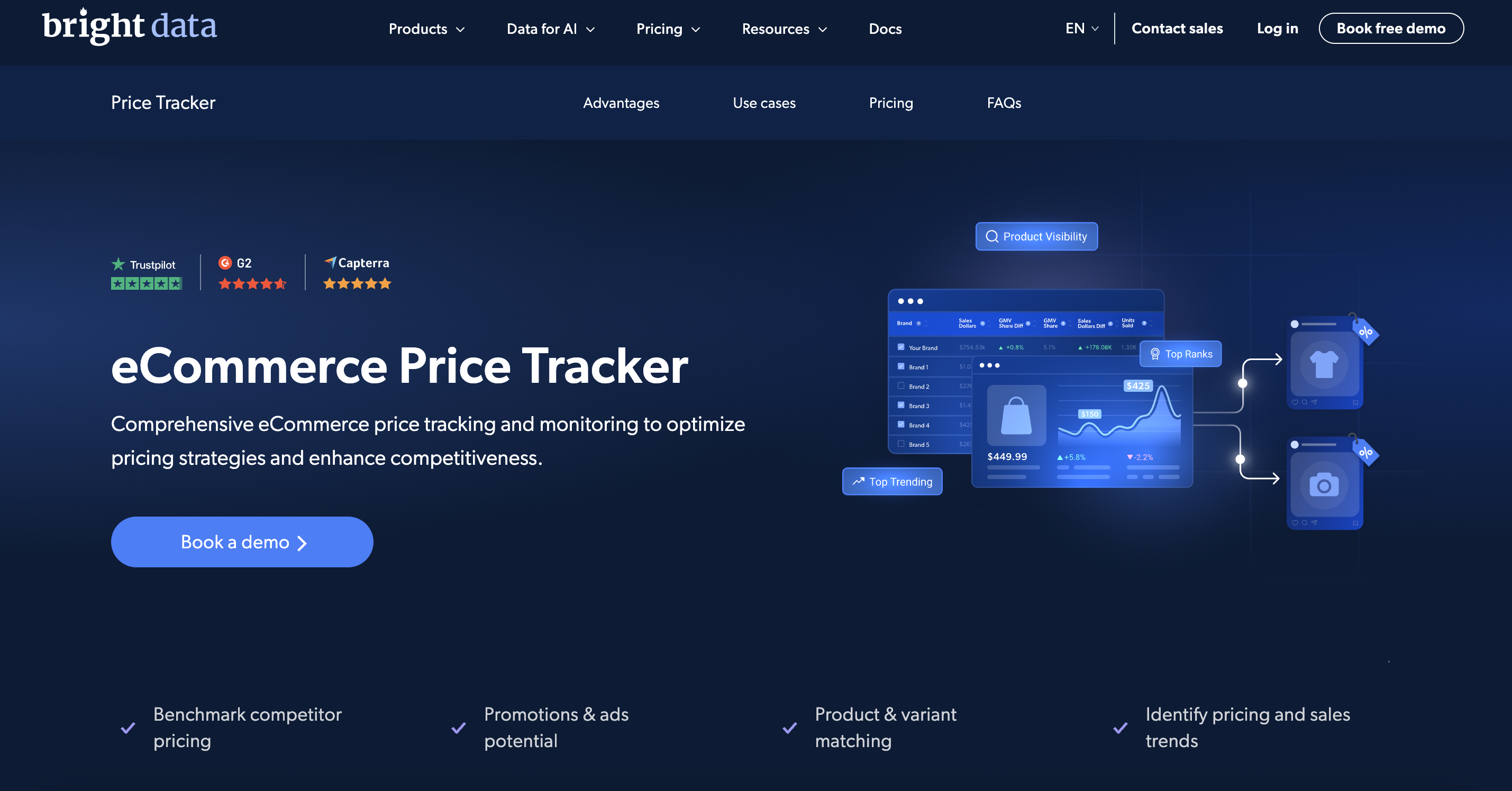 Bright Data Homepage Price Tracking Tools Bright Data