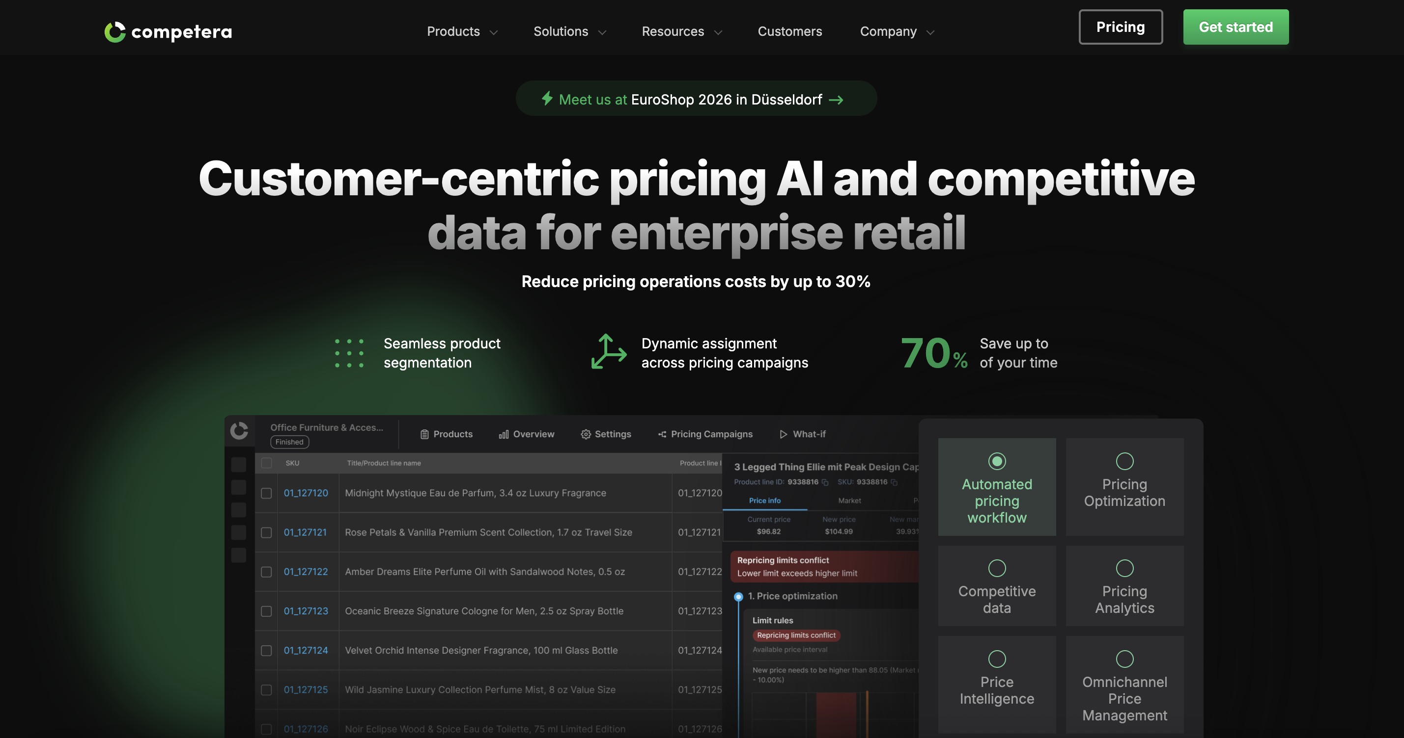 Competera Homepage Price Tracking Tools Competera