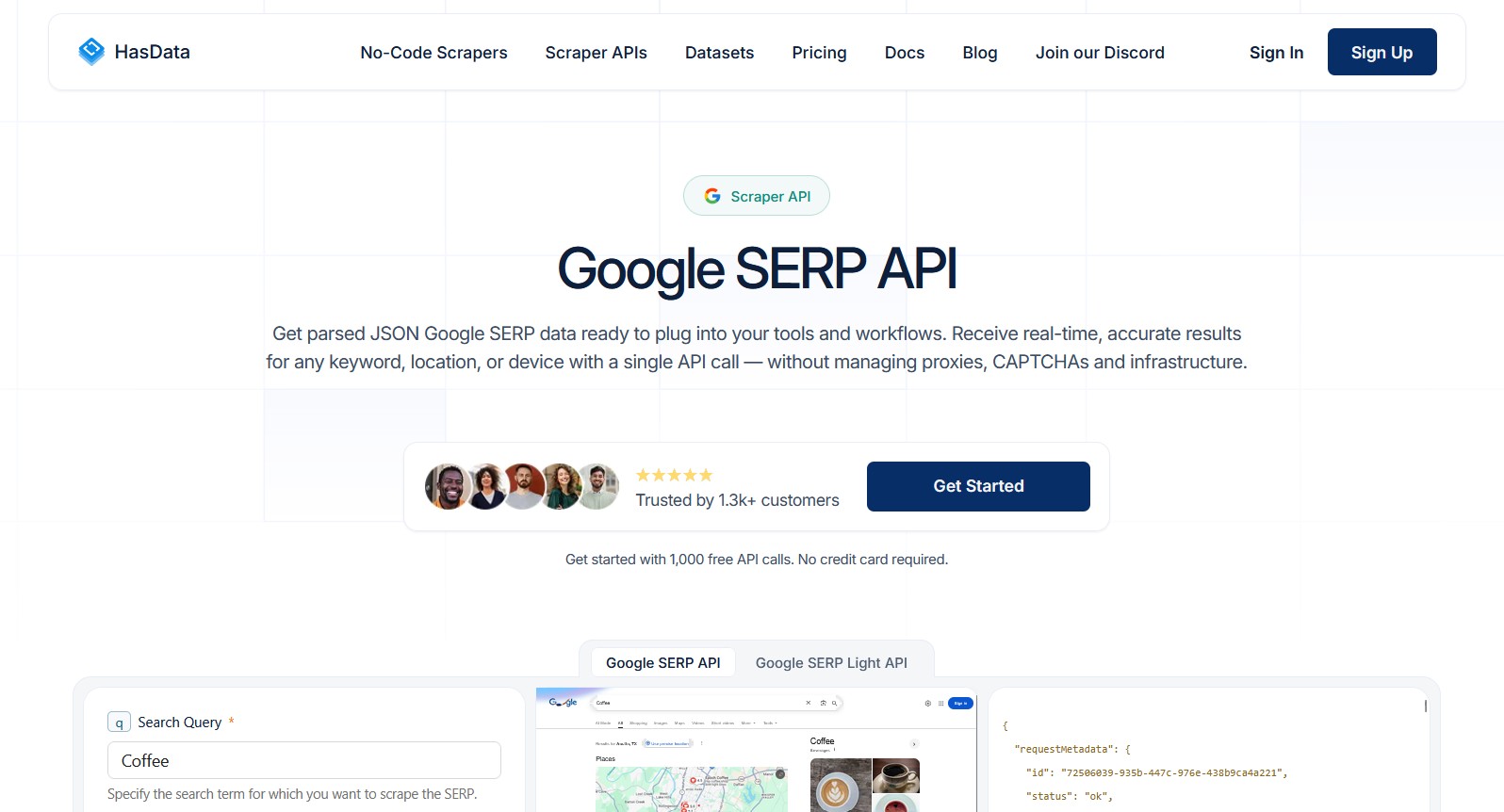 HasData HasData homepage