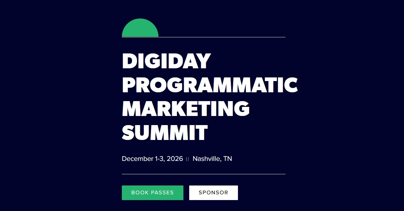 Digiday Programmatic Marketing Summit Digiday Programmatic Marketing Summit homepage