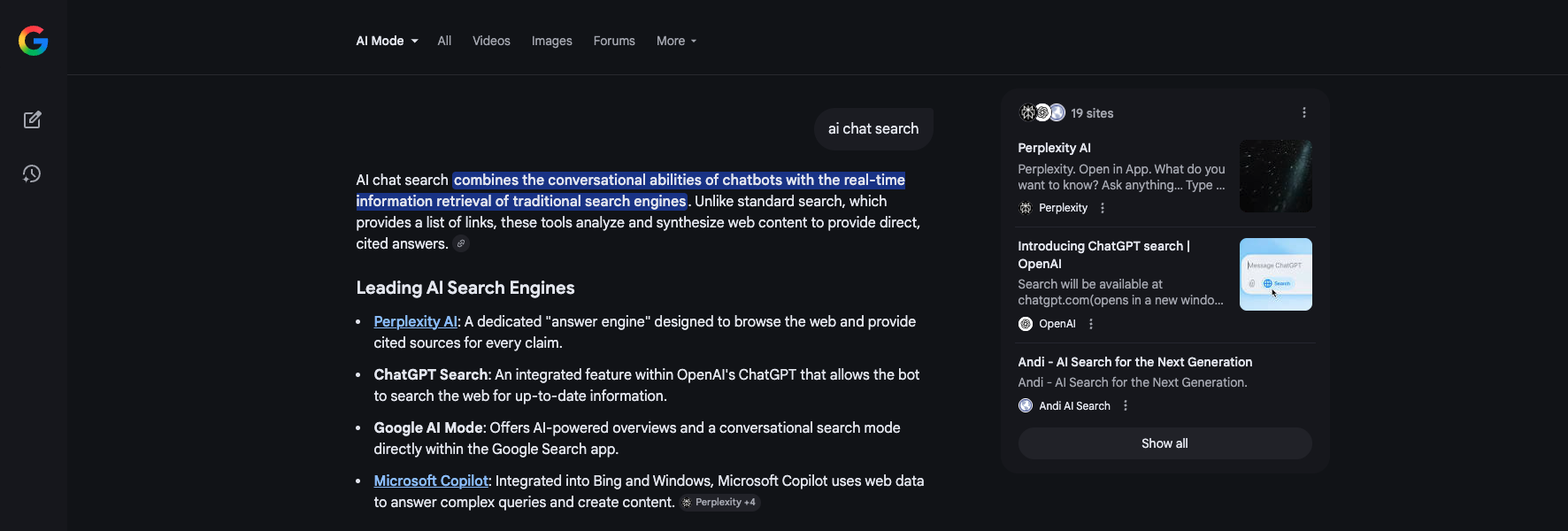 AI Chat Search What Is AEO: Chat Search