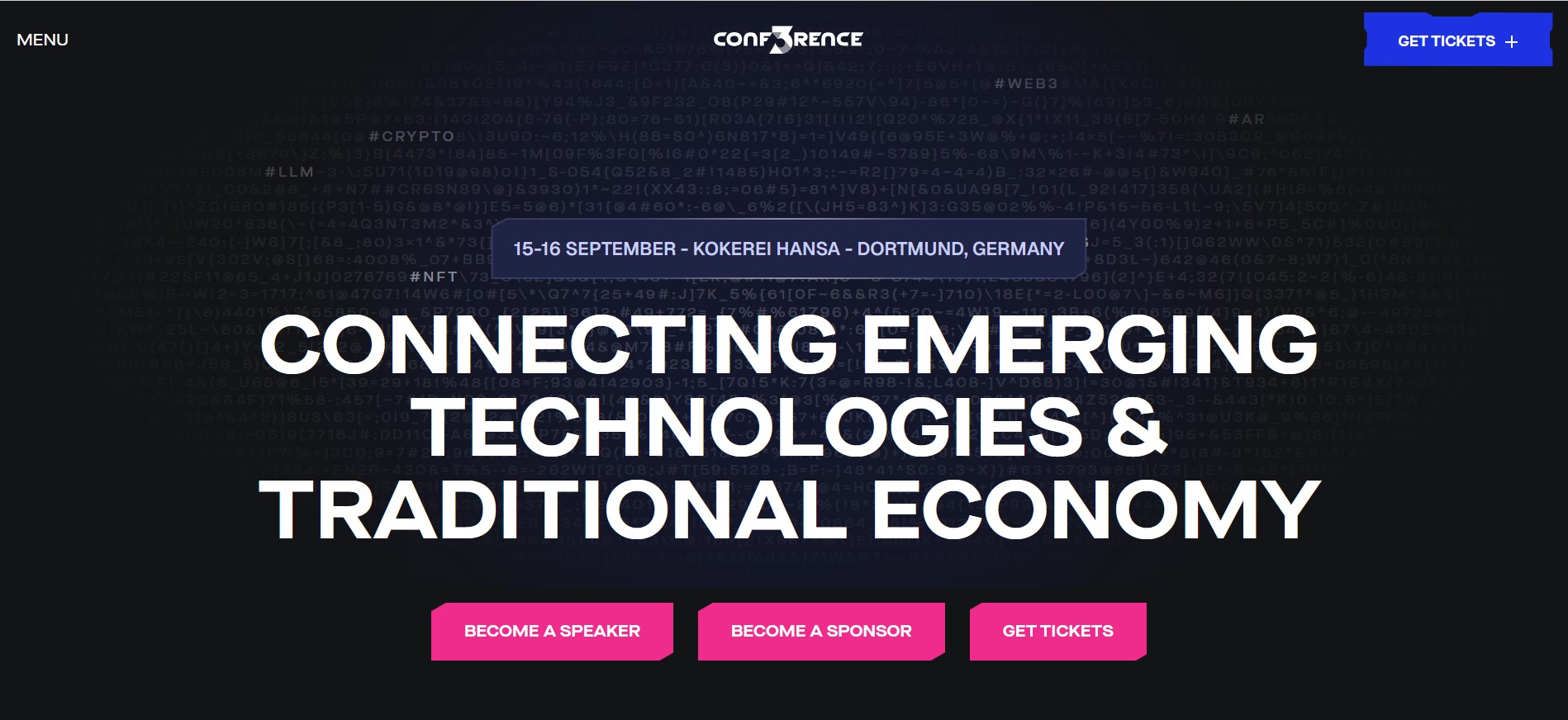 Conf3rence Conf3rence homepage