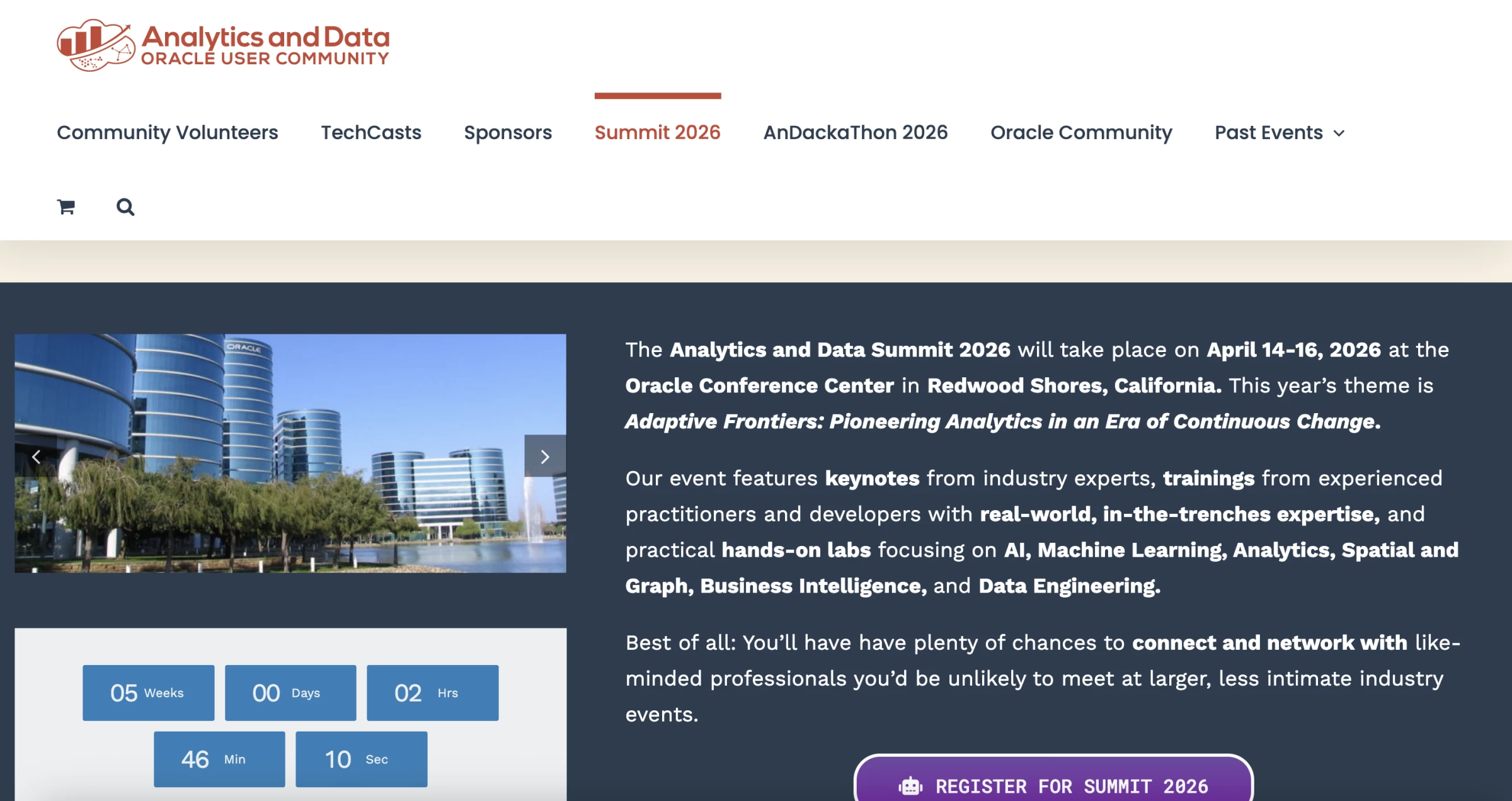 Data Analytics Conferences Analytics and Data Summit