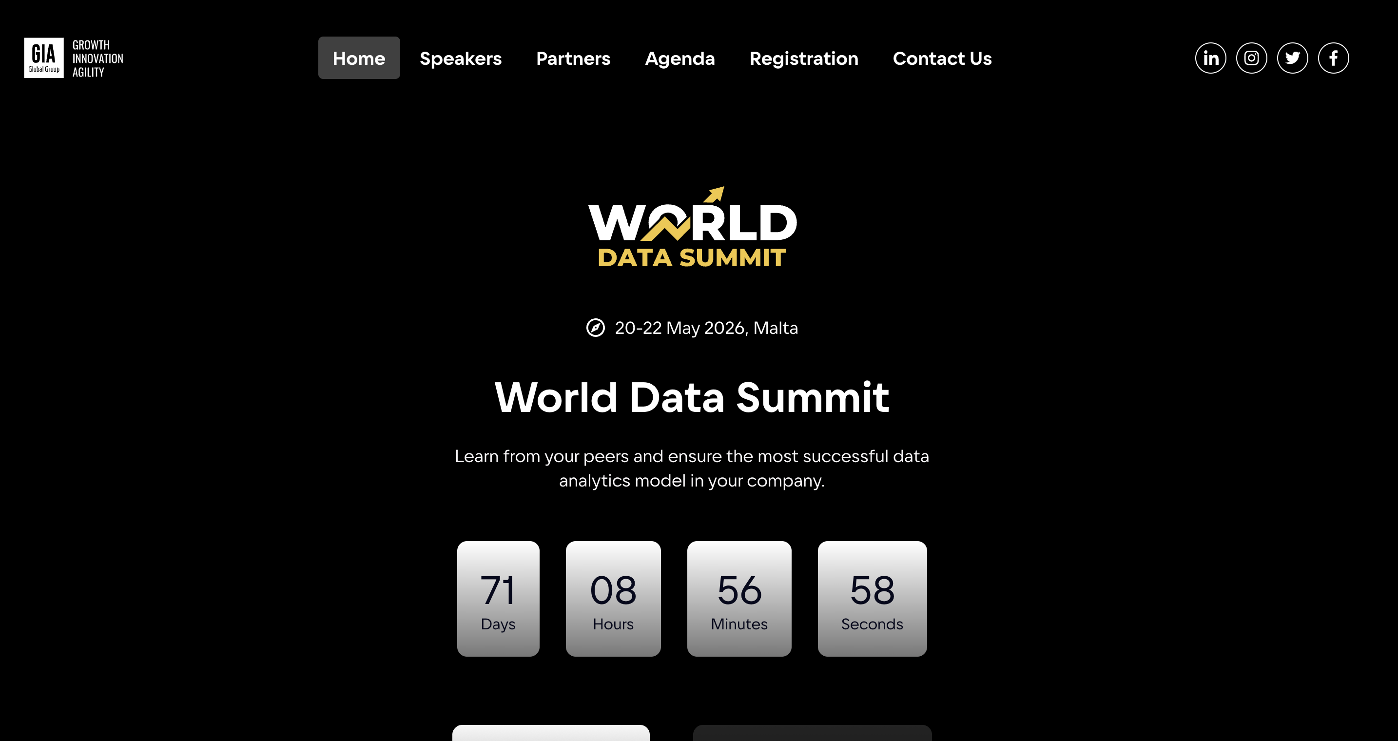 World Data Summit Homepage World Data Summit