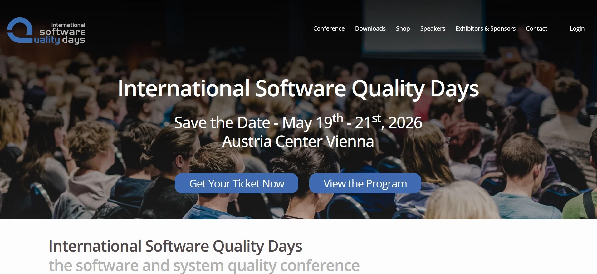 Software Quality Days Software Quality Days homepage