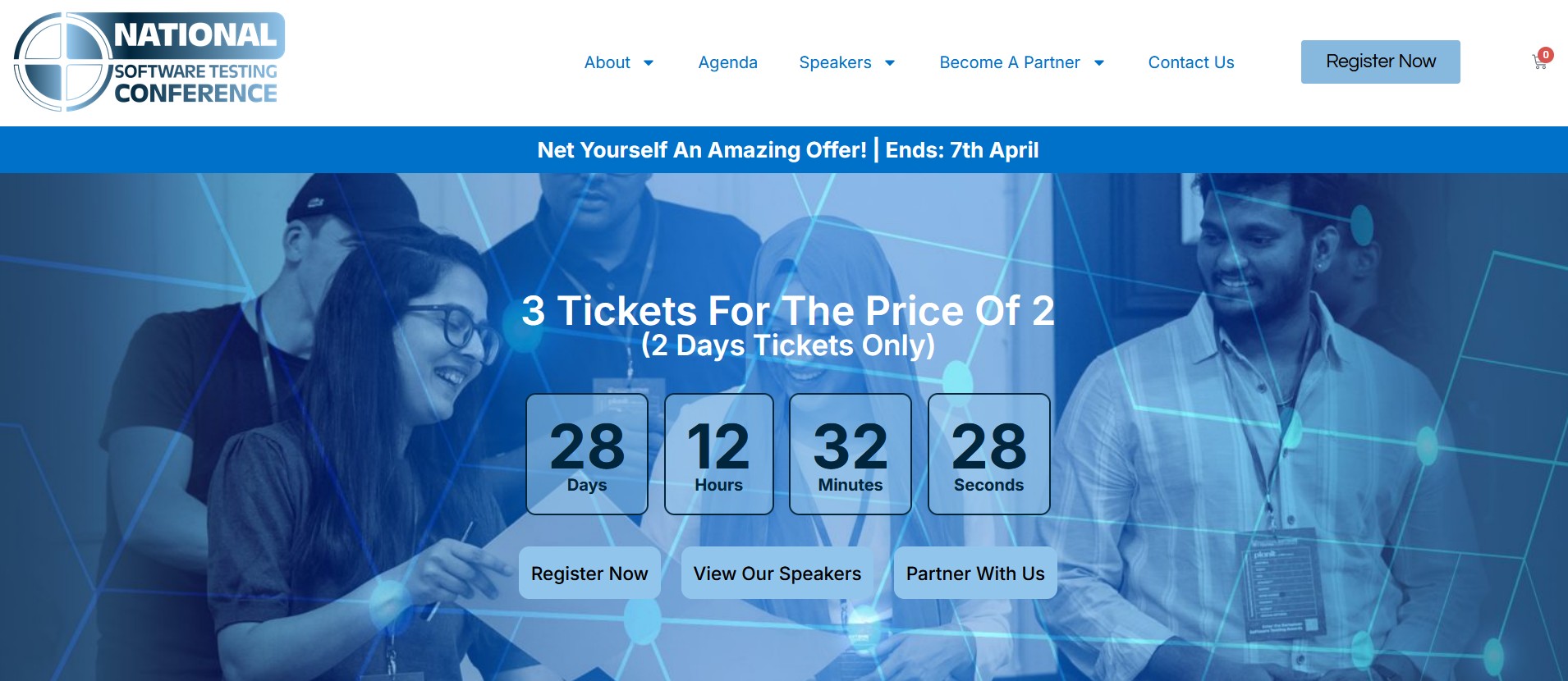 National Software Testing Conference homepage
