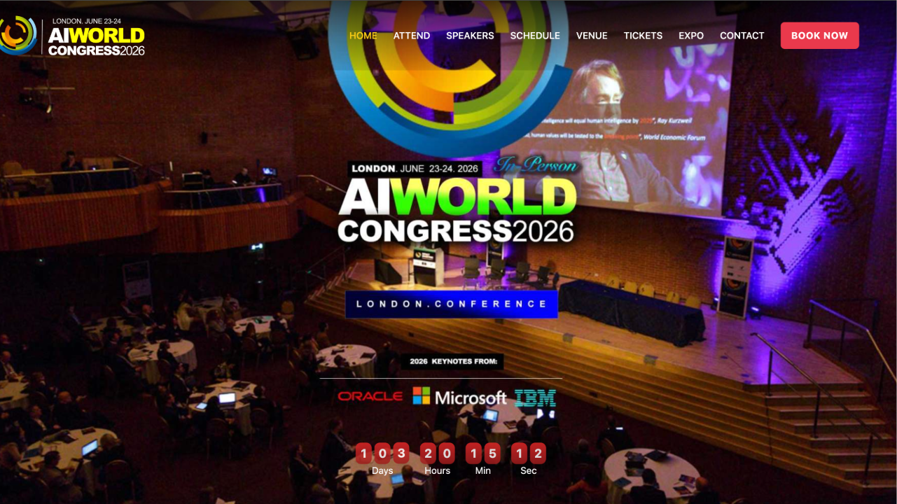 AI Conferences AI World Congress